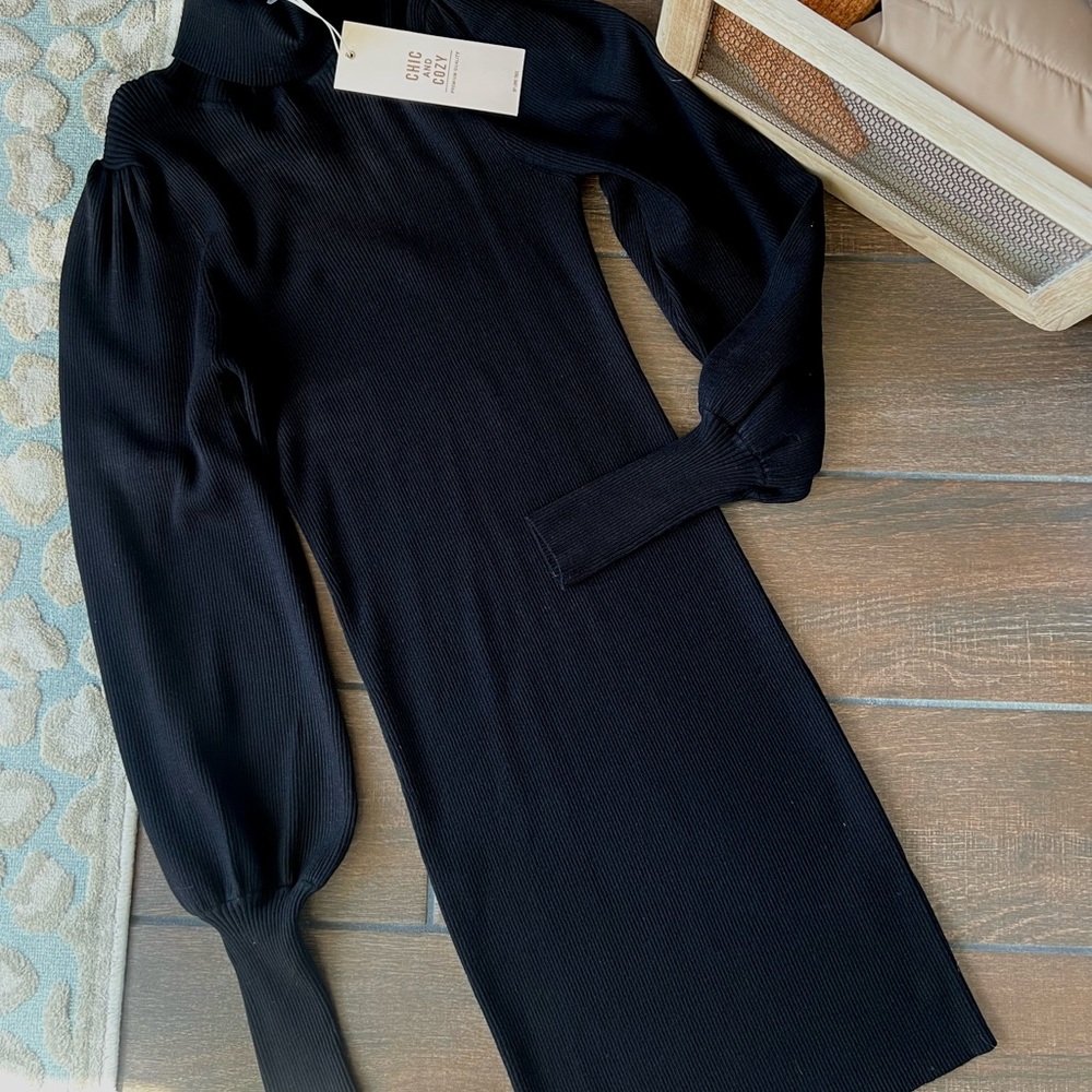 Fitted bodycon sweater S dress NWT